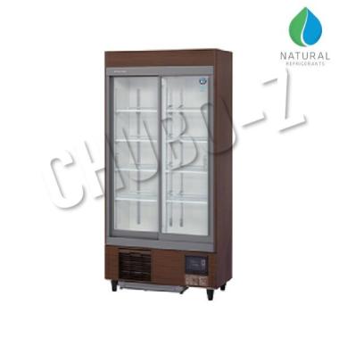 533L ホシザキ リーチイン冷蔵ショーケース RSC-90F-B (木目)