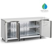 ホシザキ 自然冷媒テーブル形冷凍庫(中柱なし,右ユニット) FT-180SNG-NA-RML