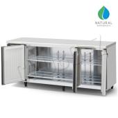ホシザキ 自然冷媒テーブル形冷凍庫(ステンレス内装,中柱なし) FT-180SDG-NA-ML