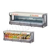 日本ヒーター 小型卓上飲料ウォーマー 商品陳列ゴンドラ用横型飲料　TW75-C3