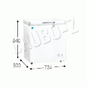 ダイキン LBFG1AS|チェストストッカー|冷凍ストッカー | 業務用厨房 ...