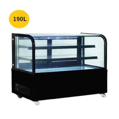 190L テンポス ノンフロン 対面冷蔵ショーケース  TBUS-300BK