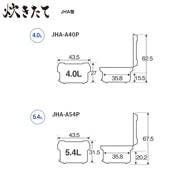 タイガー JHA-A40P(旧JHA-400A) 業務用 電子ジャー|厨房機器・熱機器